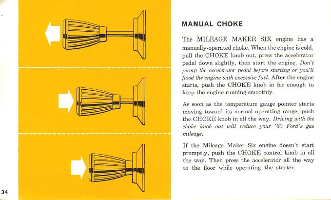 1960 Ford Owners Manual Page 53